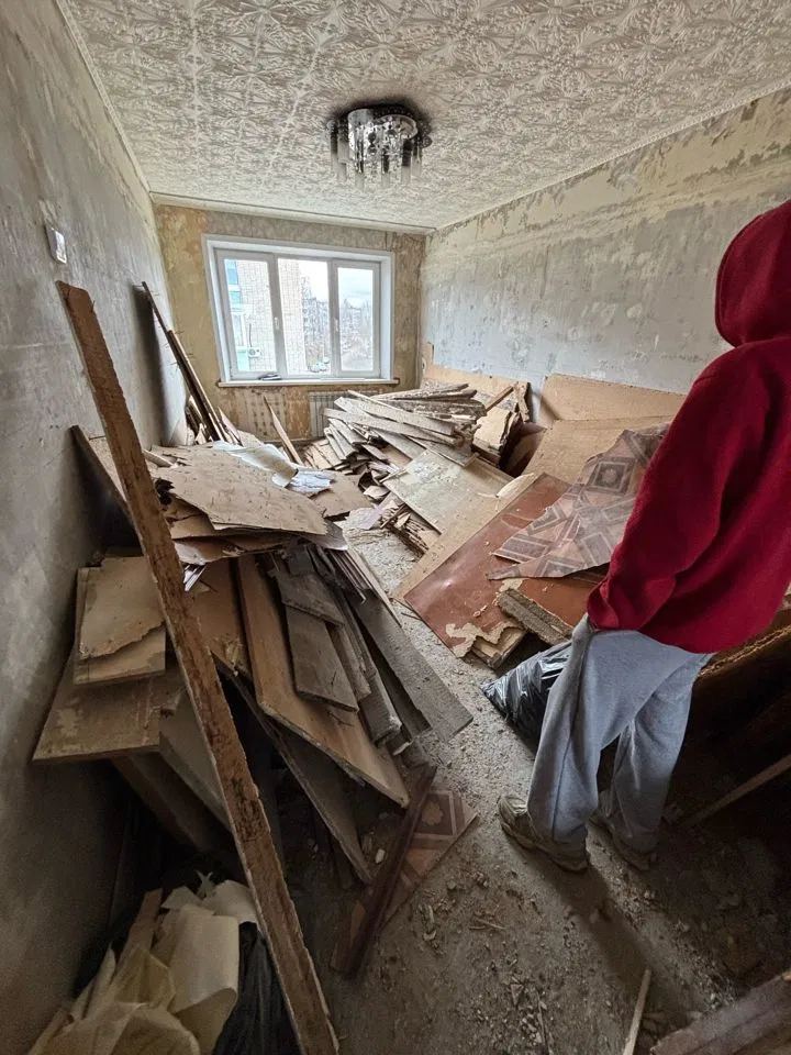 Подготовка помещения к уборке